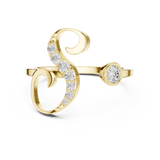 Gold Ring SBWR(29), Yellow Gold, view 4