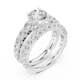 Gold Ring DDLR-295, White Gold, view 2