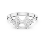 Gold Ring DDLR-490, White Gold, view 4