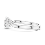 Gold Ring 00001L (9), White Gold, view 3