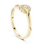 Gold Ring DR-6298, Yellow Gold