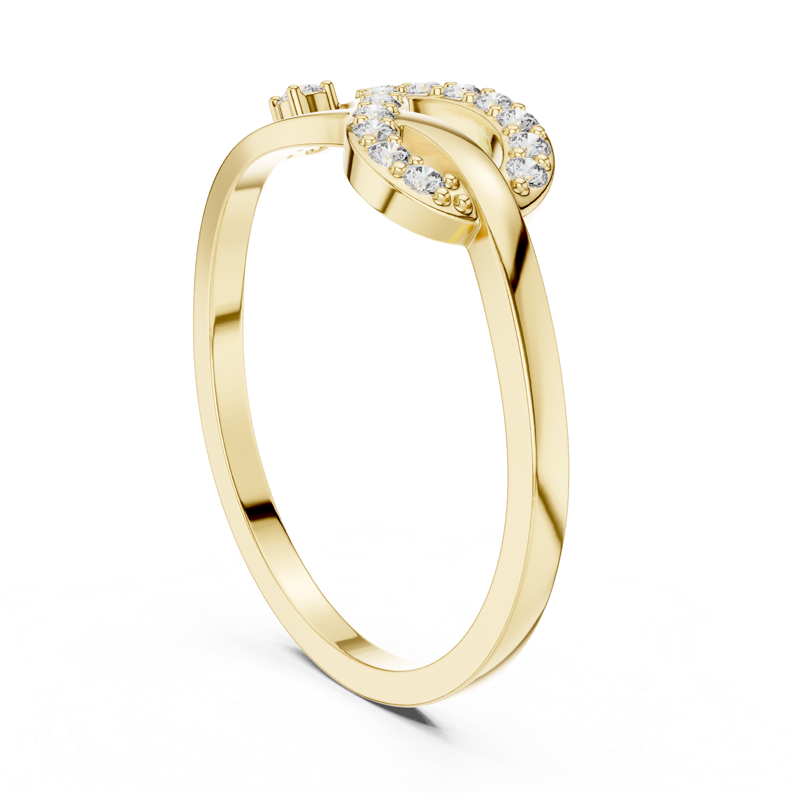 Gold Ring DR-6298, Yellow Gold
