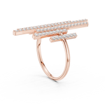 Gold Ring SBWR(38), Rose Gold