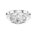 Gold Ring DDLR-1053, White Gold