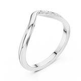 Gold Ring SBWR(61), White Gold, view 2