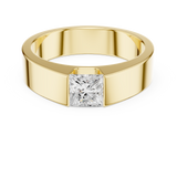 Gold Men's Ring GGR-0013, Yellow Gold, view 4