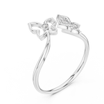 Gold Ring 12-10048@L, White Gold, view 2