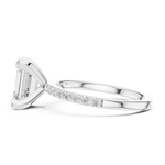 Gold Ring DDLR-886, White Gold, view 3