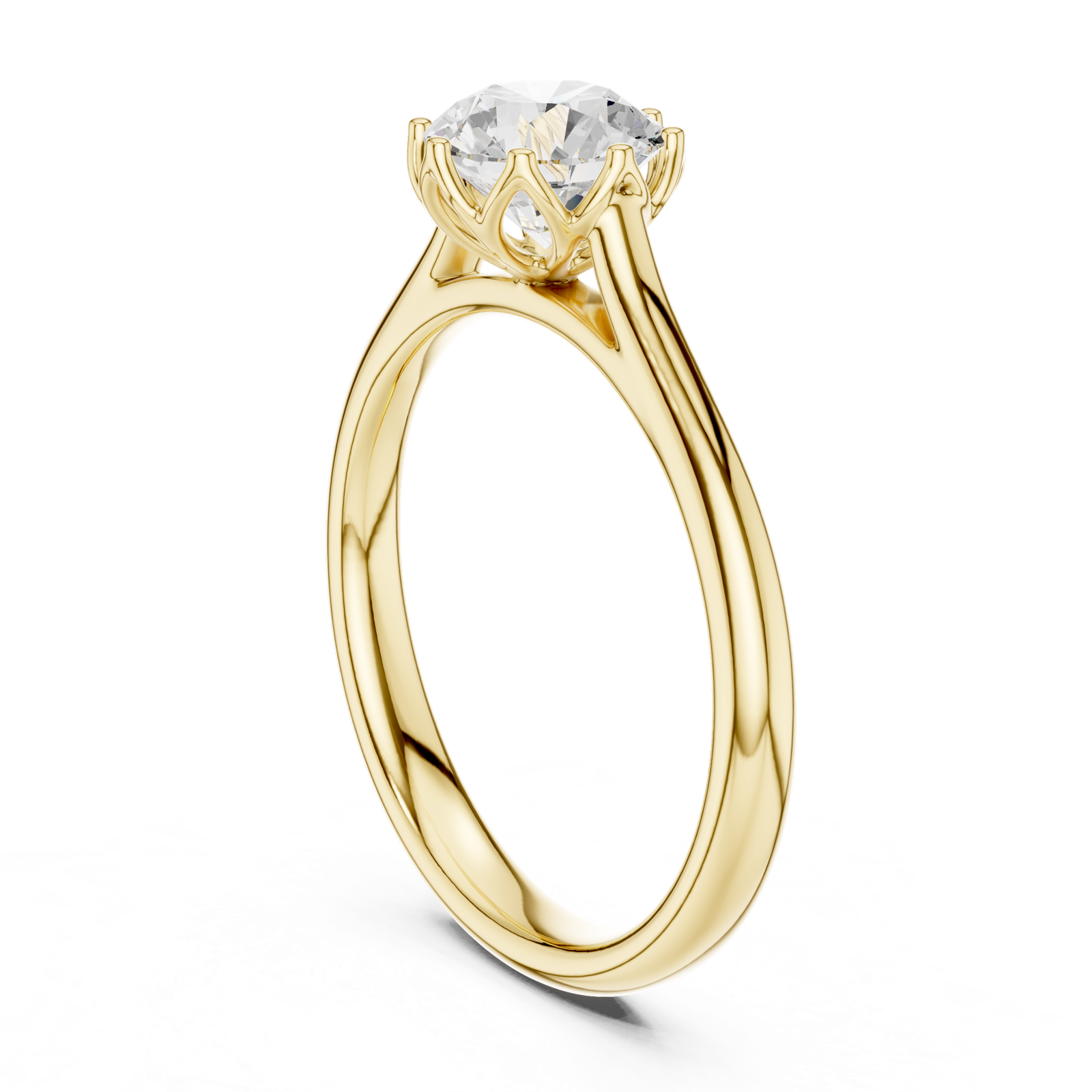 Gold Ring DDLR-648, Yellow Gold