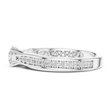 Gold Ring LR-0311, White Gold, view 3