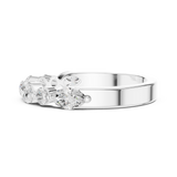 Gold Ring DDLR-384, White Gold, view 3