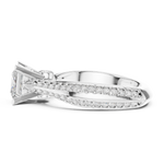 Gold Ring LR-0280, White Gold, view 3
