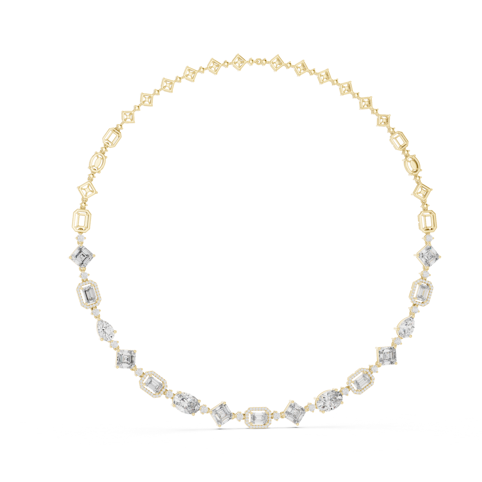 Gold Necklace GNK-0029, Yellow Gold, view 1