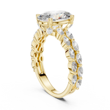 Gold Ring DDLR-064, Yellow Gold, view 1