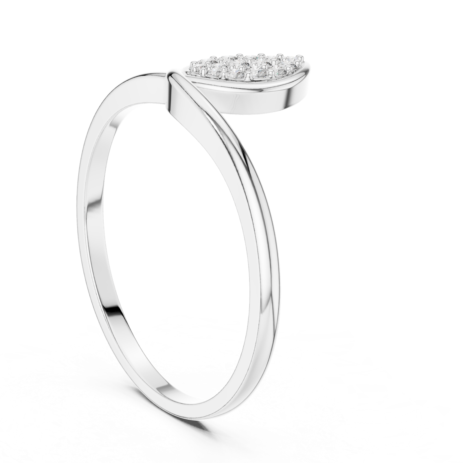 Gold Ring 1 (186), White Gold