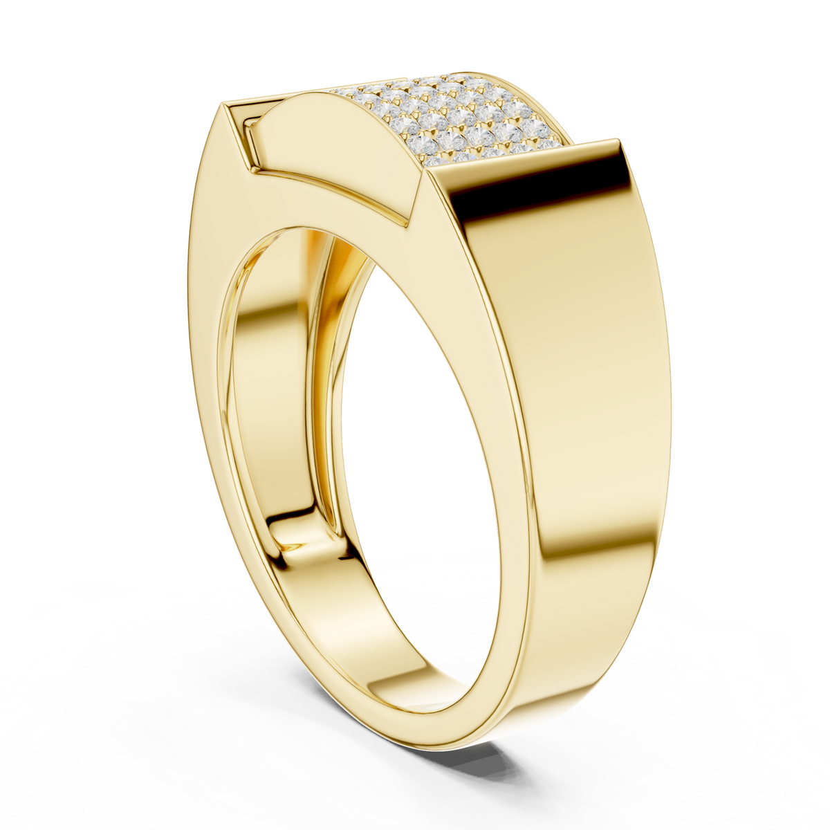 Gold Ring SBMR(49), Yellow Gold, view 1