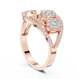 Gold Ring 19-120003L, Rose Gold, view 1