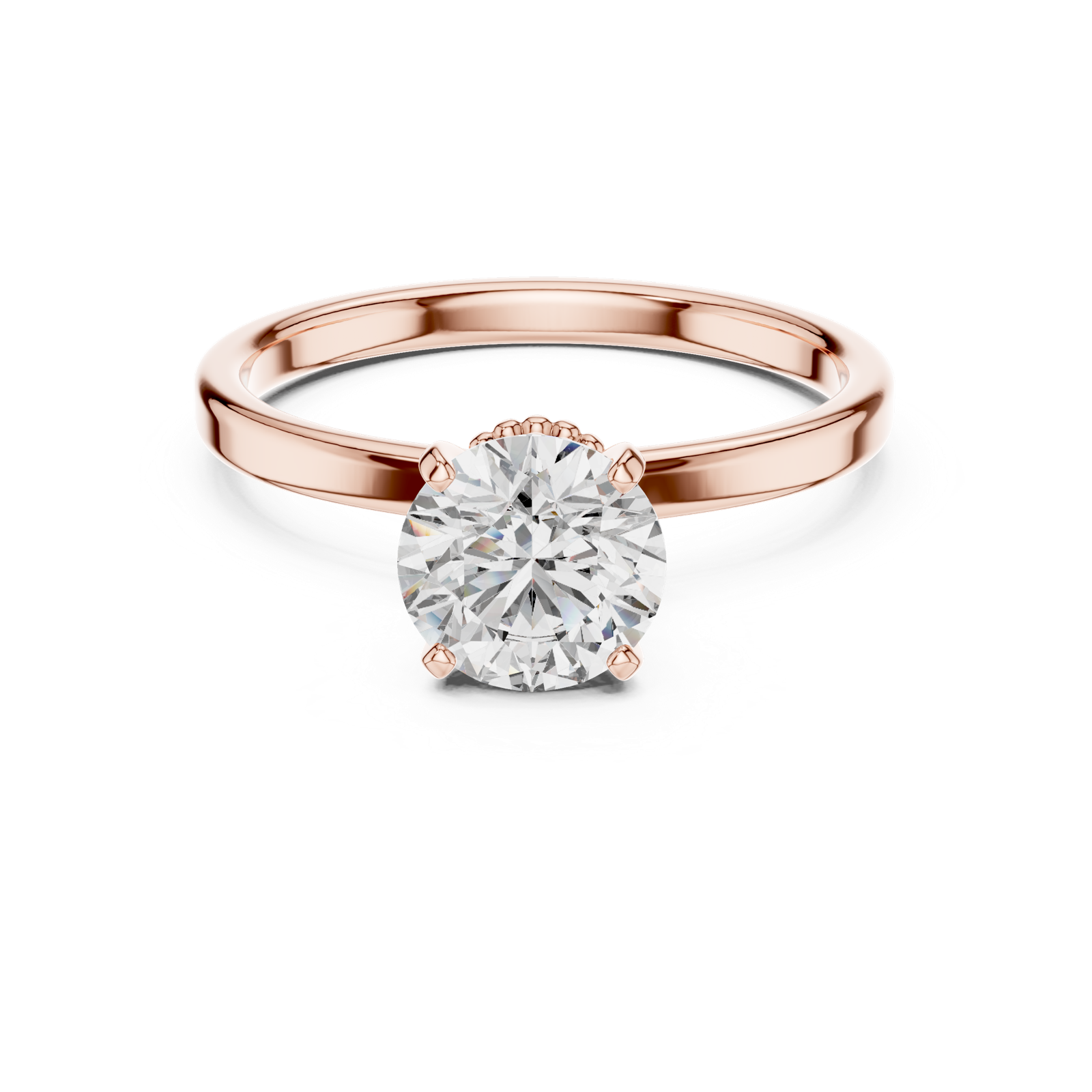 Gold Ring LR-0015, Rose Gold