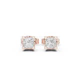 Gold Earrings GER-0354, Rose Gold