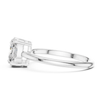 Gold Ring DDLR-808, White Gold, view 3