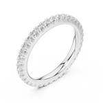 Gold Ring DDLR-604, White Gold, view 2