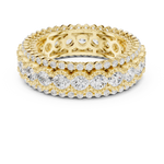 Gold Ring DDLR-367, Yellow Gold, view 4