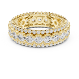 Gold Ring DDLR-367, Yellow Gold, view 4