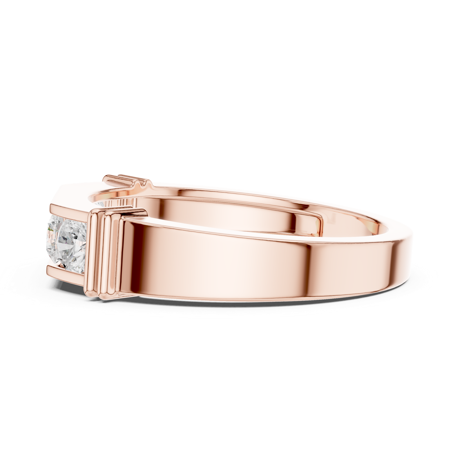 Gold Ring SBMR(10), Rose Gold, view 3