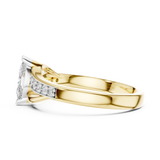 Gold Ring 12-10003@L, Yellow Gold, view 3