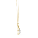 Gold Pendant GPD-0014, Yellow Gold, view 3