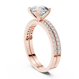 Gold Ring DDLR-008, Rose Gold