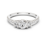 Gold Ring DDLR-788, White Gold