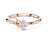 Gold Ring 1 (393), Rose Gold, view 4