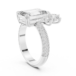 Gold Pendant 9-10029L_25, White Gold, view 1