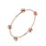 Gold Bracelet 12-10004@LB, Rose Gold, view 2