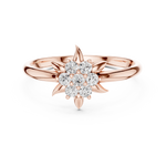 Gold Ring 1 (442), Rose Gold, view 4