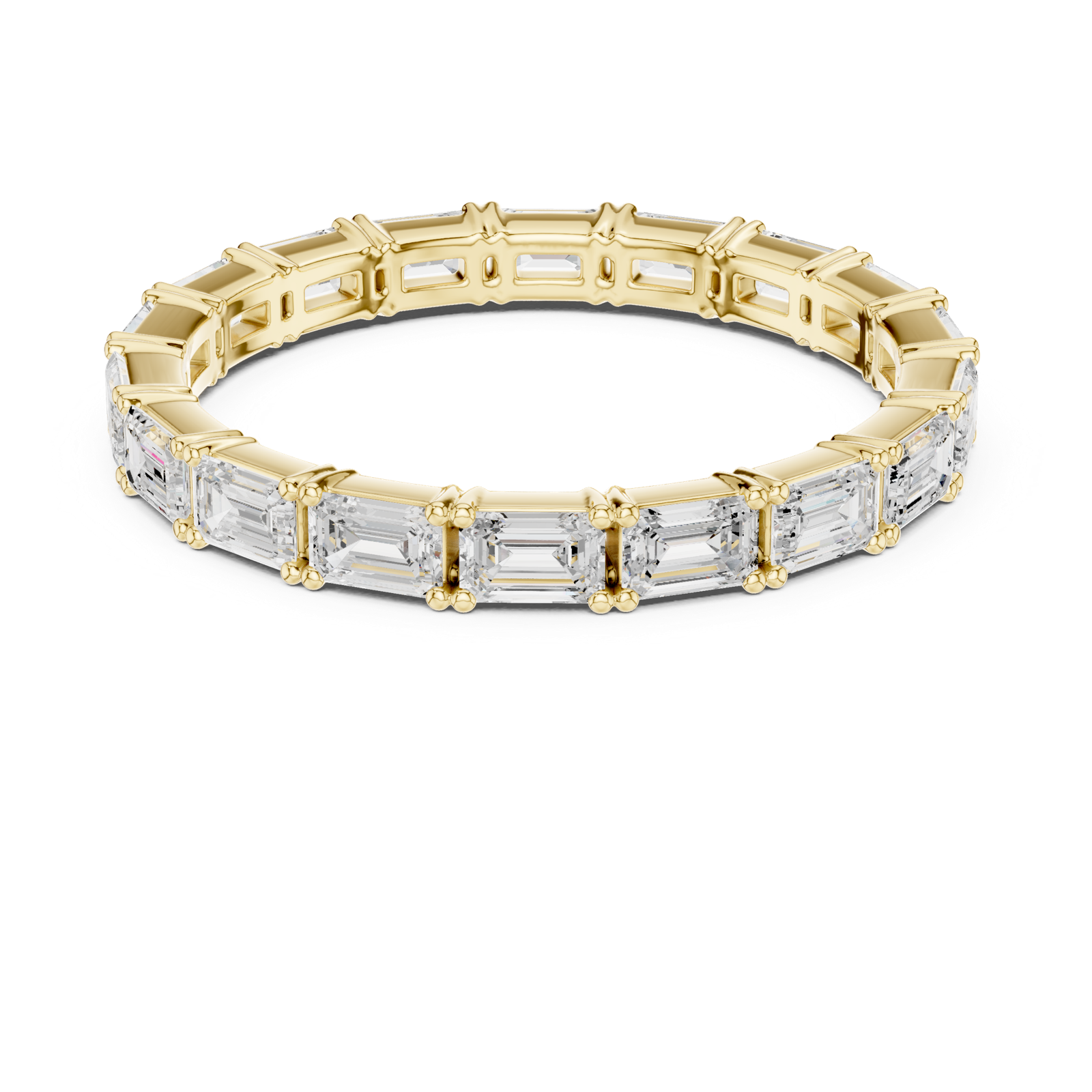 Gold Ring DDLR-625, Yellow Gold, view 4