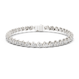Gold Bracelet GLBR-0003, White Gold