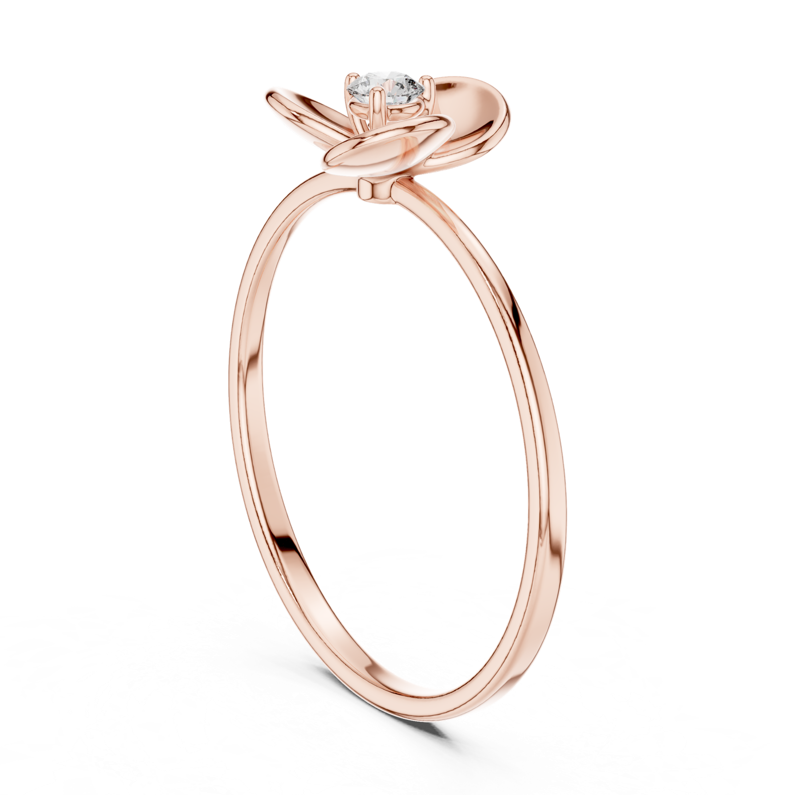 Gold Ring 1 (192), Rose Gold