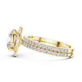 Gold Ring DDLR-006, Yellow Gold, view 3