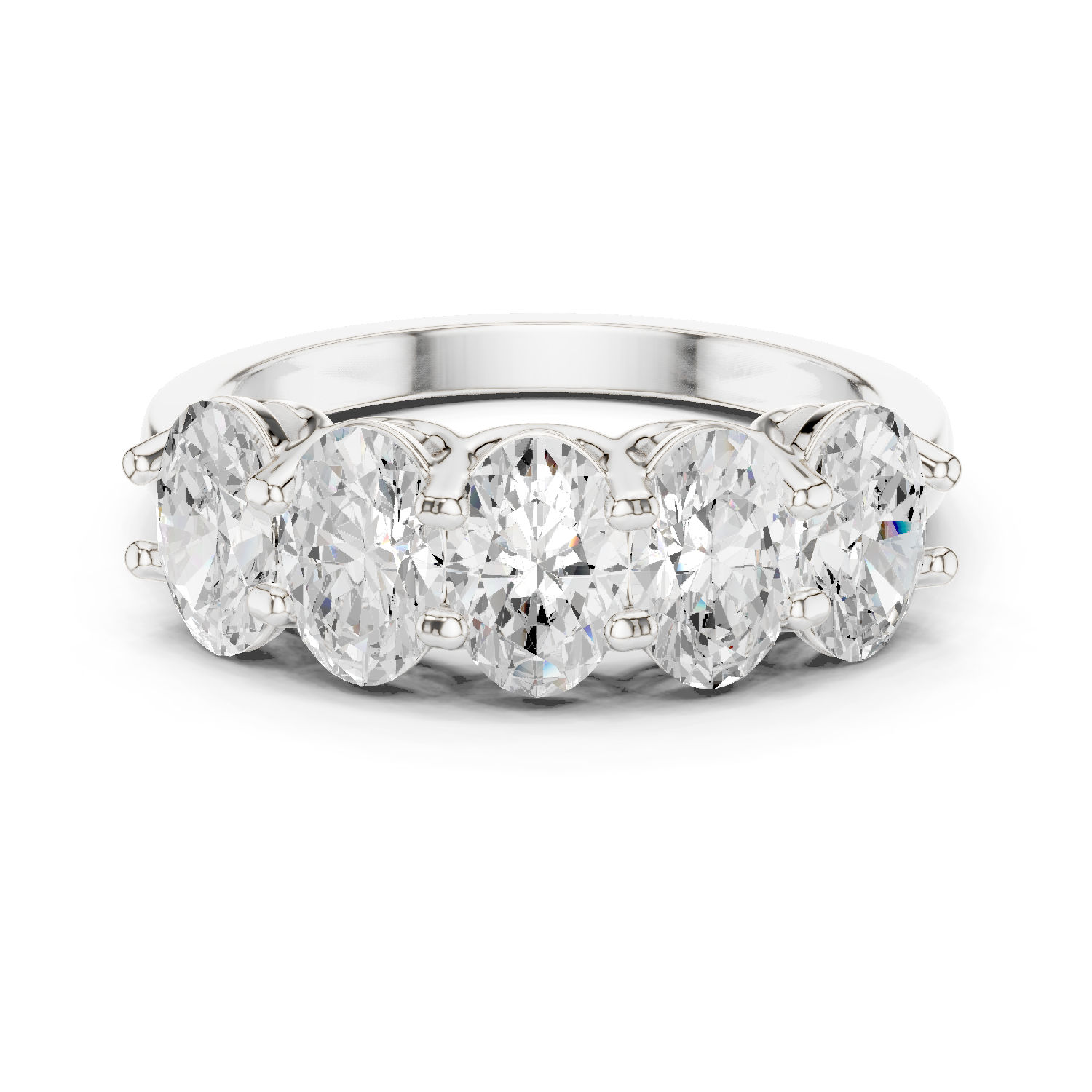 Gold Ring DDLR-1122, White Gold