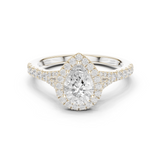 Gold Ring DDLR-911, White Gold