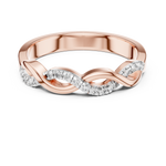 Gold Ring 12-10005@L, Rose Gold