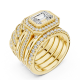 Gold Ring DDLR-849, Yellow Gold, view 2