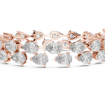 Gold Bracelet 25-CAD, Rose Gold, view 3