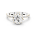 Gold Ring DDLR-324, White Gold