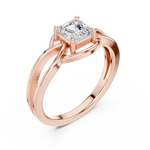 Gold Ring DDLR-499, Rose Gold, view 2