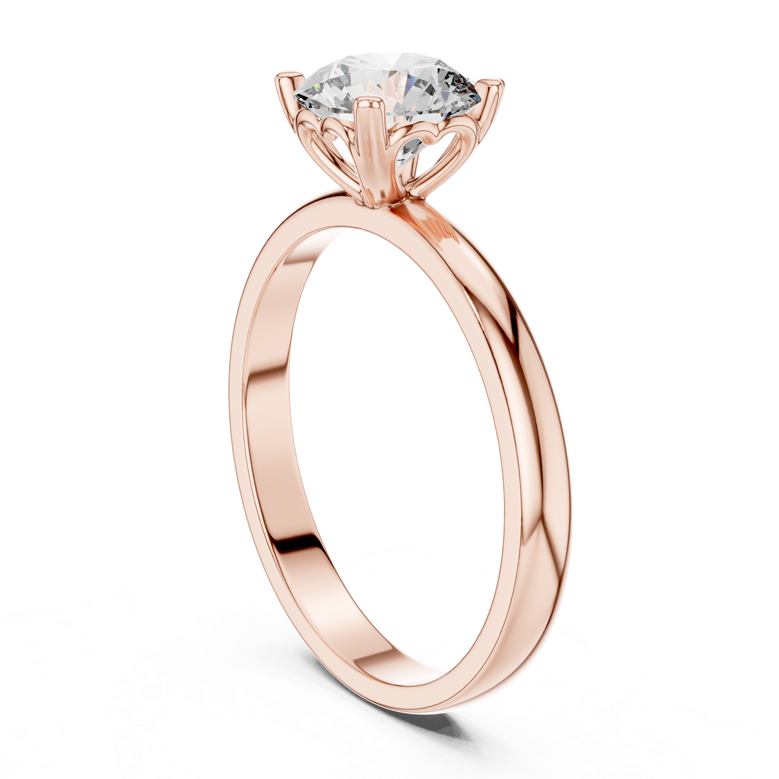 Gold Ring LR-0010, Rose Gold
