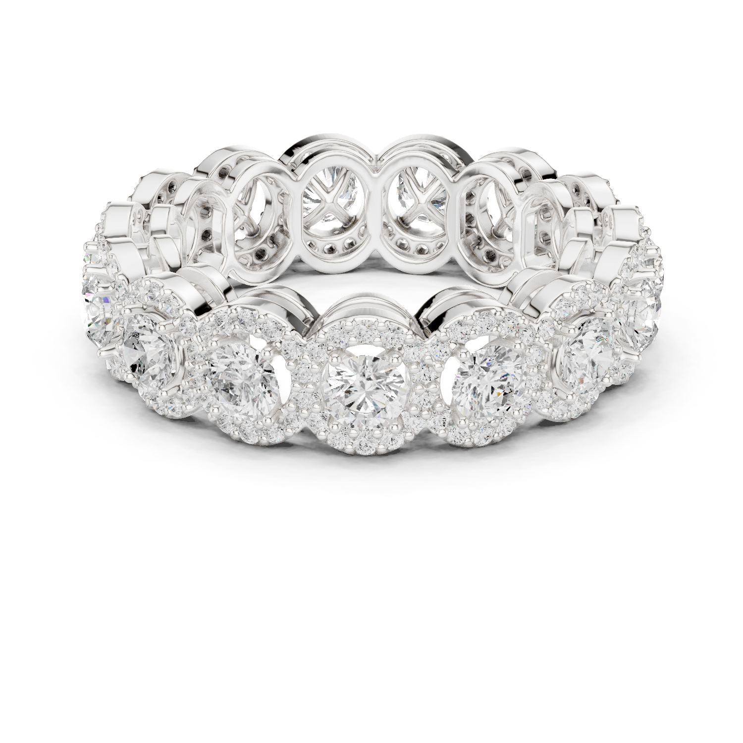 Gold Ring DDLR-764, White Gold