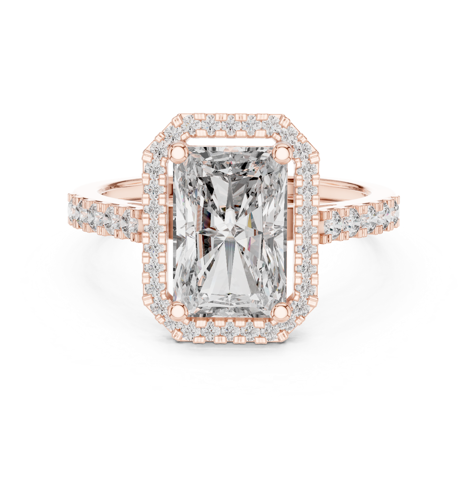 Gold Ring FDF, Rose Gold, view 4